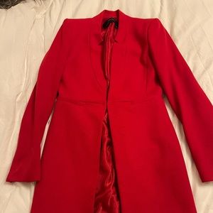 Long Red Coat